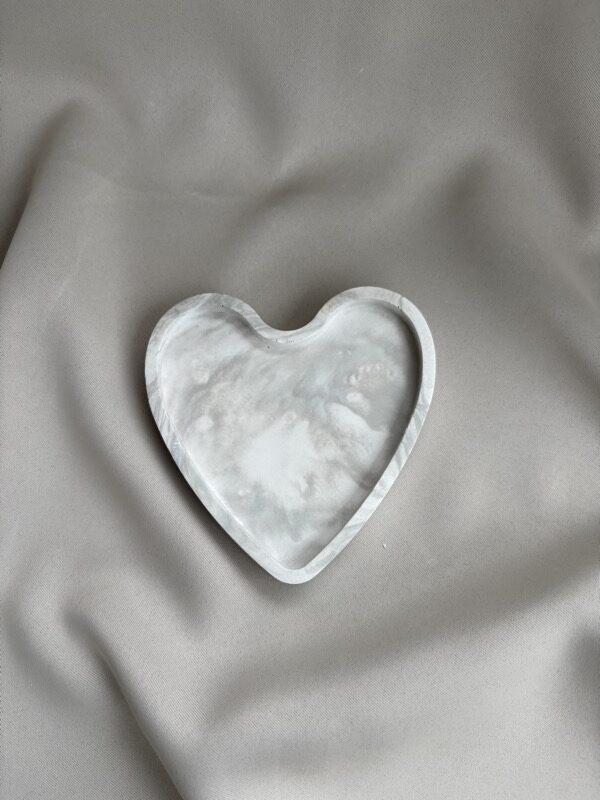 Herz Tablett (Wunschfarbe, Nein)